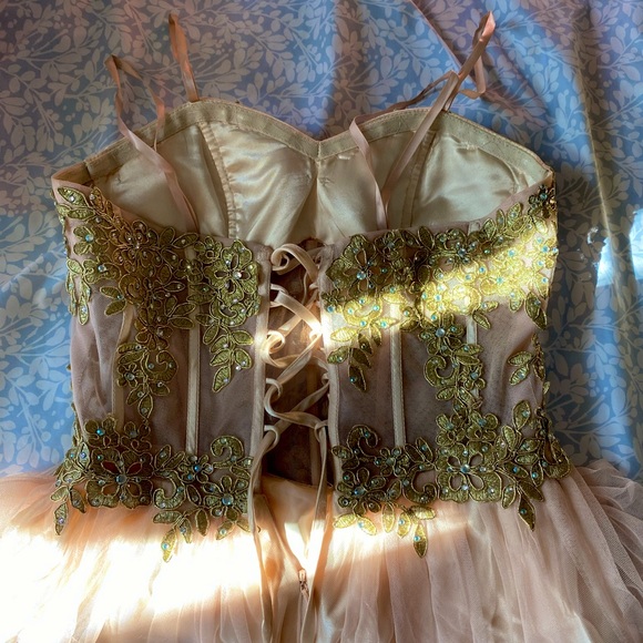 Corset Prom Dress - Picture 7 of 7